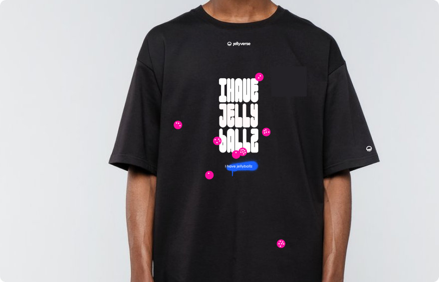 The black tee, back.