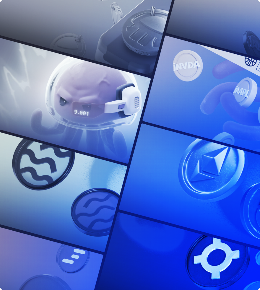 A grid of jelly tiles, the app's icon language.